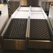 Convoyeur double d'enregistrement des bagages - Au format enregistrement des bagages